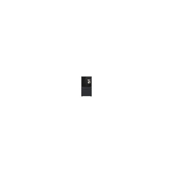 Samsung 23 cu. ft. Smart BESPOKE 4-Door French Door Refrigerator, Family Hub in Panel-Ready White Glass RF23BB8900AWAA